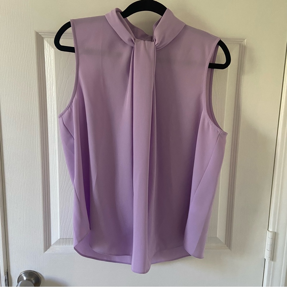 Nordstrom Lilac Sleeveless Blouse